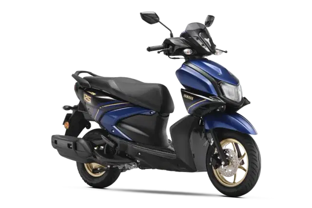 Yamaha Ray Zr 125 Dark Matt Blue Color Image