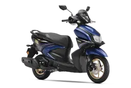 Yamaha Ray Zr 125 Dark Matt Blue color Yamaha Ray Zr 125 Dark Matt Blue color