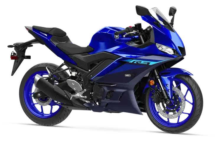 Yamaha Yzf R3 Icon Blue Color Image Image - 0