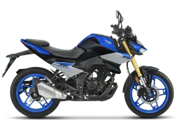 Honda CB125 Hornet Pearl Siren Blue with Athletic Blue Metallic color Honda CB125 Hornet Pearl Siren Blue with Athletic Blue Metallic color