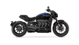 Triumph Rocket 3 Storm Satin Pacific Blue / Matt Sapphire Black color Triumph Rocket 3 Storm Satin Pacific Blue / Matt Sapphire Black color