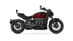 Triumph Rocket 3 Storm Sapphire Black / Carnival Red color Triumph Rocket 3 Storm Sapphire Black / Carnival Red color