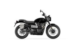 Triumph Scrambler 900 Jet Black color