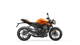 Triumph Street Triple Matt Baja Orange color Triumph Street Triple Matt Baja Orange color