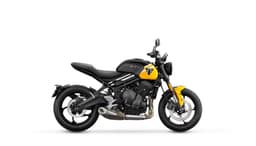 Triumph Trident 660 Cosmic Yellow / Sapphire Black color Triumph Trident 660 Cosmic Yellow / Sapphire Black color