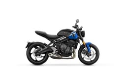 Triumph Trident 660 Cobalt Blue / Sapphire Black color Triumph Trident 660 Cobalt Blue / Sapphire Black color