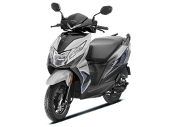 Honda Bikes Dio Pearl Igneous Black + Pearl Deep Ground Gray color