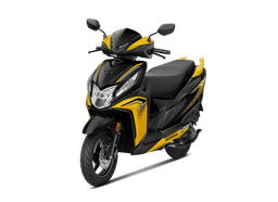 Honda Bikes Dio 125 Pearl Sports Yellow color