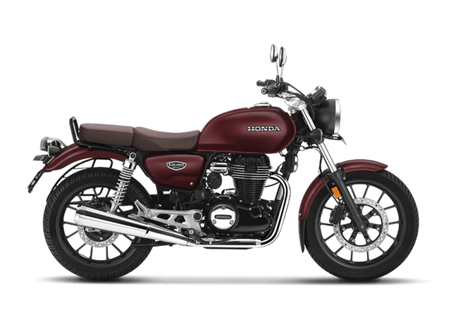 Honda Bikes Hness Cb350 Precious Red Metallic Color Image