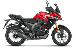 Honda Bikes Nx200 Radiant Red Metallic color