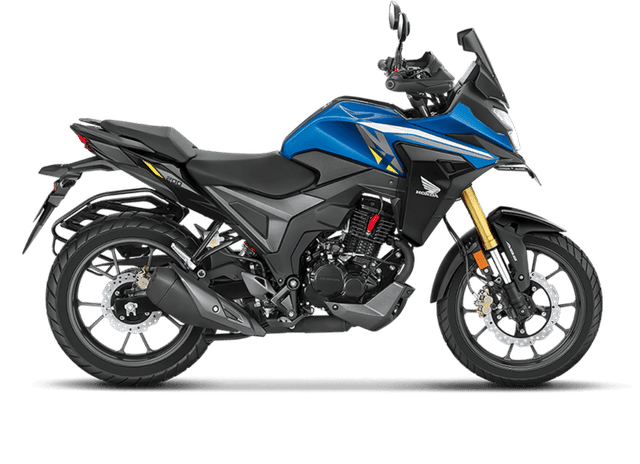 Honda Bikes Nx200 Athletic Blue Metallic Color Image
