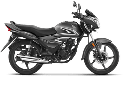 Honda Bikes Shine Matte Axis Gray Metallic color