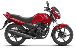 Honda Unicorn Radiant Red Metallic color Honda Unicorn Radiant Red Metallic color