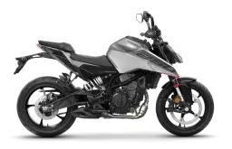 Ktm 250 Duke Gen 3 Metallic Silver color Ktm 250 Duke Gen 3 Metallic Silver color