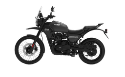 Yezdi Adventure Tornado Black color
