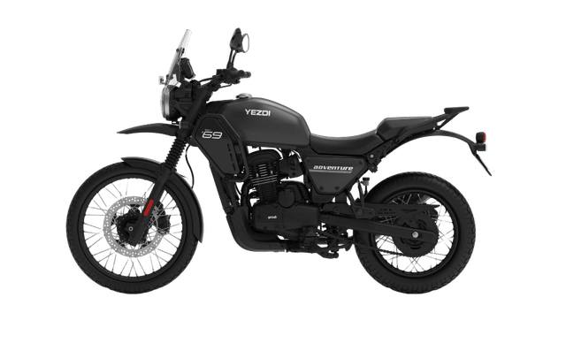 Yezdi Adventure Tornado Black Color Image