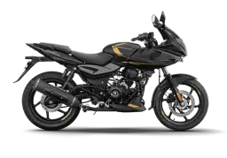 Bajaj Pulsar 220f Black Gold color