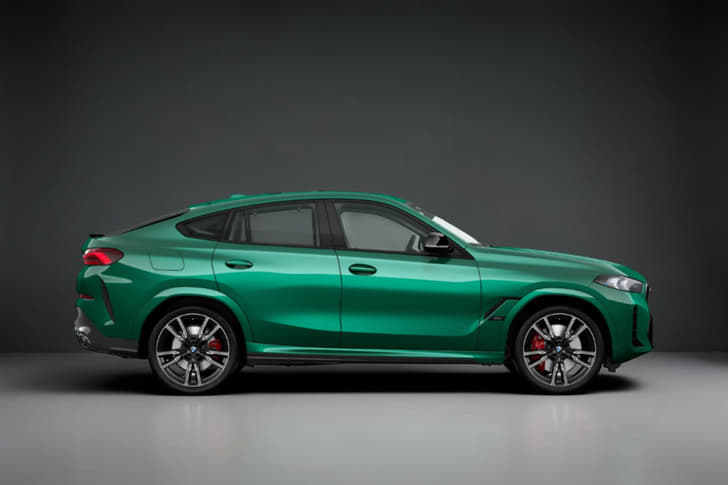 BMW X6 Isle of Man Green color