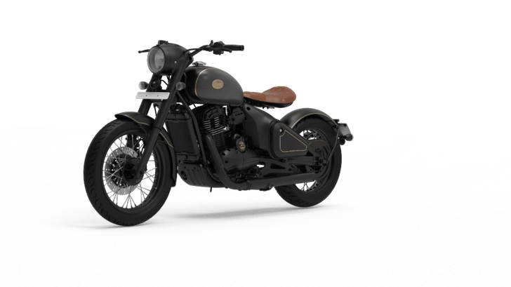 Jawa Perak Stealth Matte Black & Matte Grey Color Image Image - 0