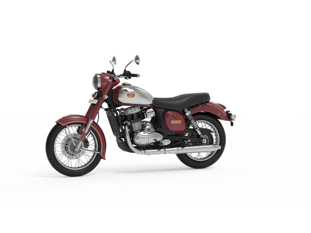 Jawa 350 Chrome Maroon Color Image