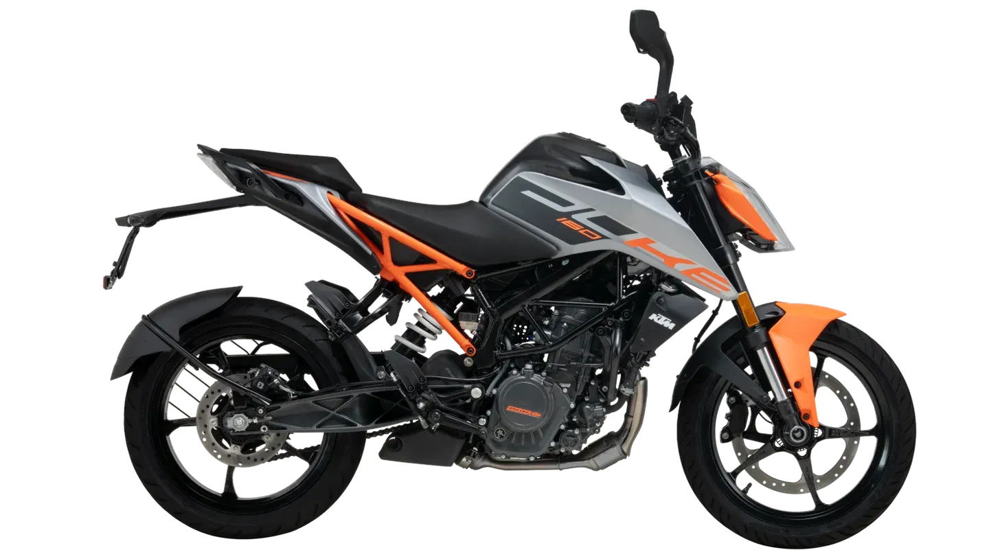 KTM 160 Duke TFT Silver Metallic Matte – Check Silver Metallic Matte ...