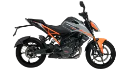Ktm 160 Duke Tft Silver Metallic Matte color Ktm 160 Duke Tft Silver Metallic Matte color