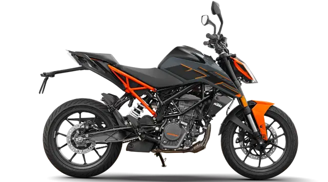 Ktm 200 Duke Dark Galvano Color Image