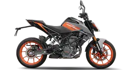 Ktm 200 Duke Silver Metallic color Ktm 200 Duke Silver Metallic color