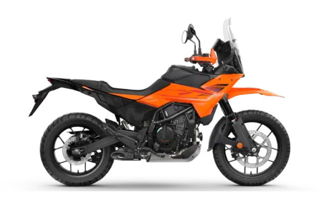 Ktm 250 Adventure Electronic Orange Color Image