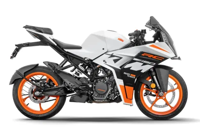 Ktm Rc 160 Ceramic White Matte Color Image
