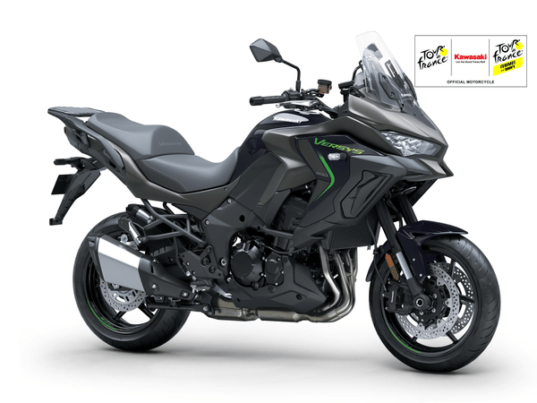 Kawasaki Versys 1100 Metallic Matte Graphene Steel Gray/Metallic Diablo Black Color Image Image - 0