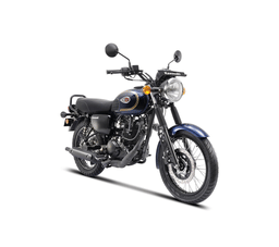 Kawasaki W175 Metallic Ocean Blue color Kawasaki W175 Metallic Ocean Blue color