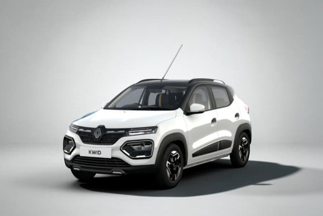 Renault Kwid Ice Cool White Color Image