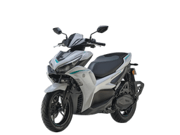 Yamaha Aerox-E White color