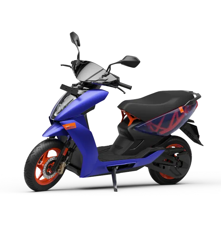 Ather 450 Apex Indium Blue Color Image Image - 0