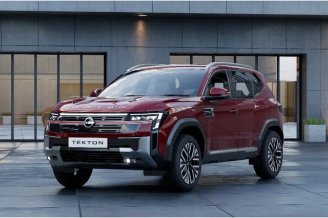Nissan Tekton Flare Garnet Red Color Image