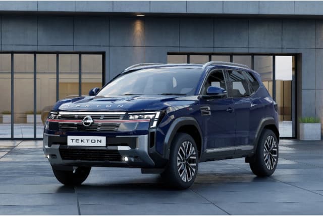 Nissan Tekton Indigo Blue Color Image