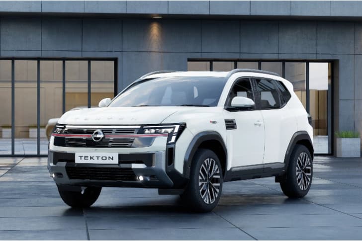 Nissan Tekton Pearl White color Nissan Tekton Pearl White color