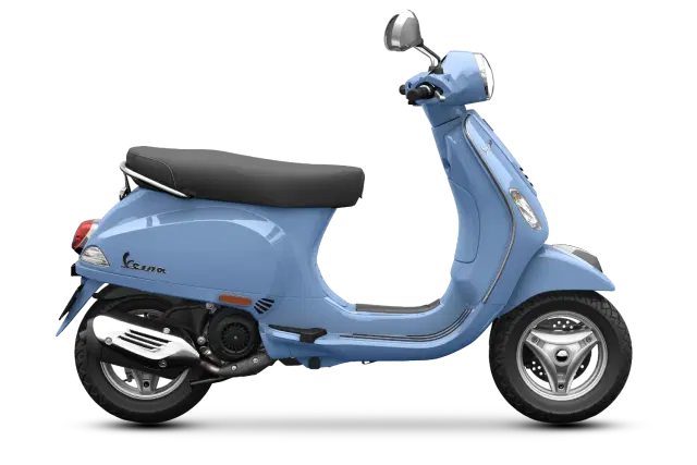 Vespa Zx 125 Azurro Provenza Color Image