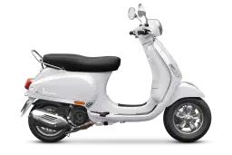 Vespa 125 Pearl White color
