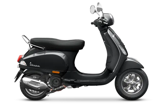 Vespa 125 Nero Black Color Image
