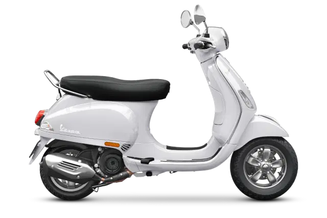 Vespa 150 Pearl White Color Image