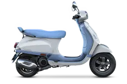 Vespa 150 Blue & White color
