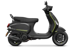 Vespa S Tech Nero Black color