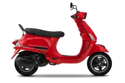 Vespa S Rosso Red color Vespa S Rosso Red color