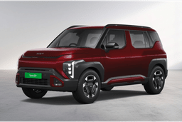 Kia Syros Ev Magma Red color Kia Syros Ev Magma Red color