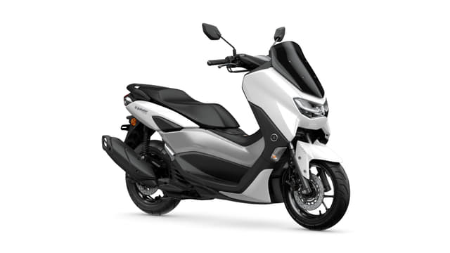 Yamaha Nmax 155 Milky White Color Image