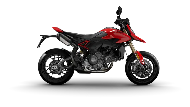Ducati Hypermotard V2 Ducati Red Color Image