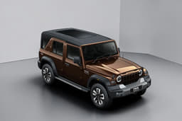 Mahindra Thar Roxx Burnt Sienna color
