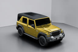 Mahindra Thar Roxx Citrine Yellow color